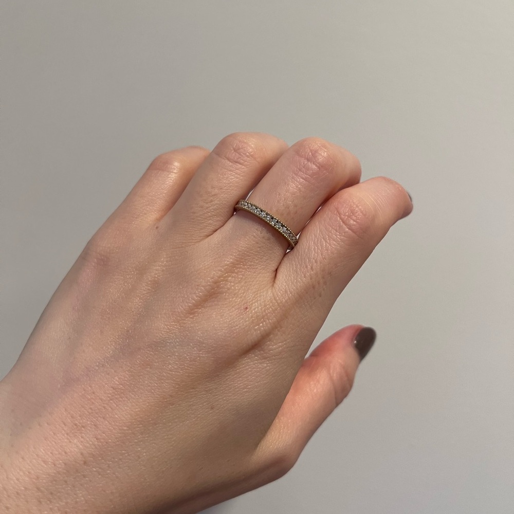 NWT Diamond Wedding Band Ring
